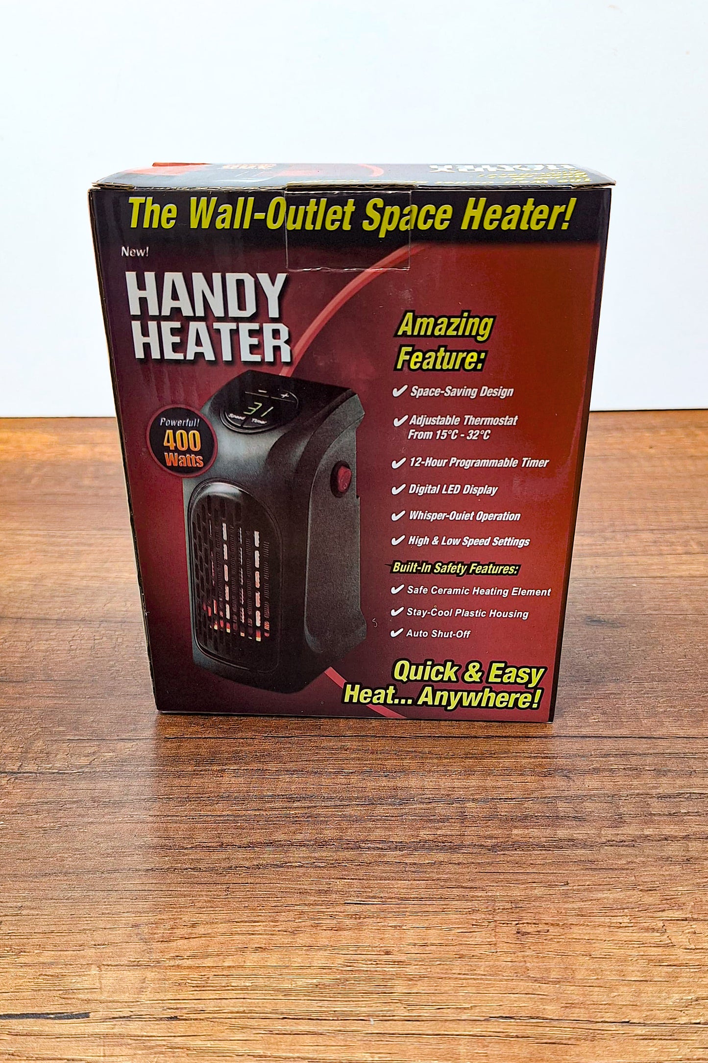 CALEFACTOR DE PANTALLA LED HANDY HEATER