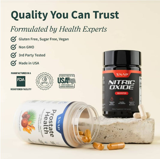 DÚO NITRIC OXIDE + PROSTATE HEALTH