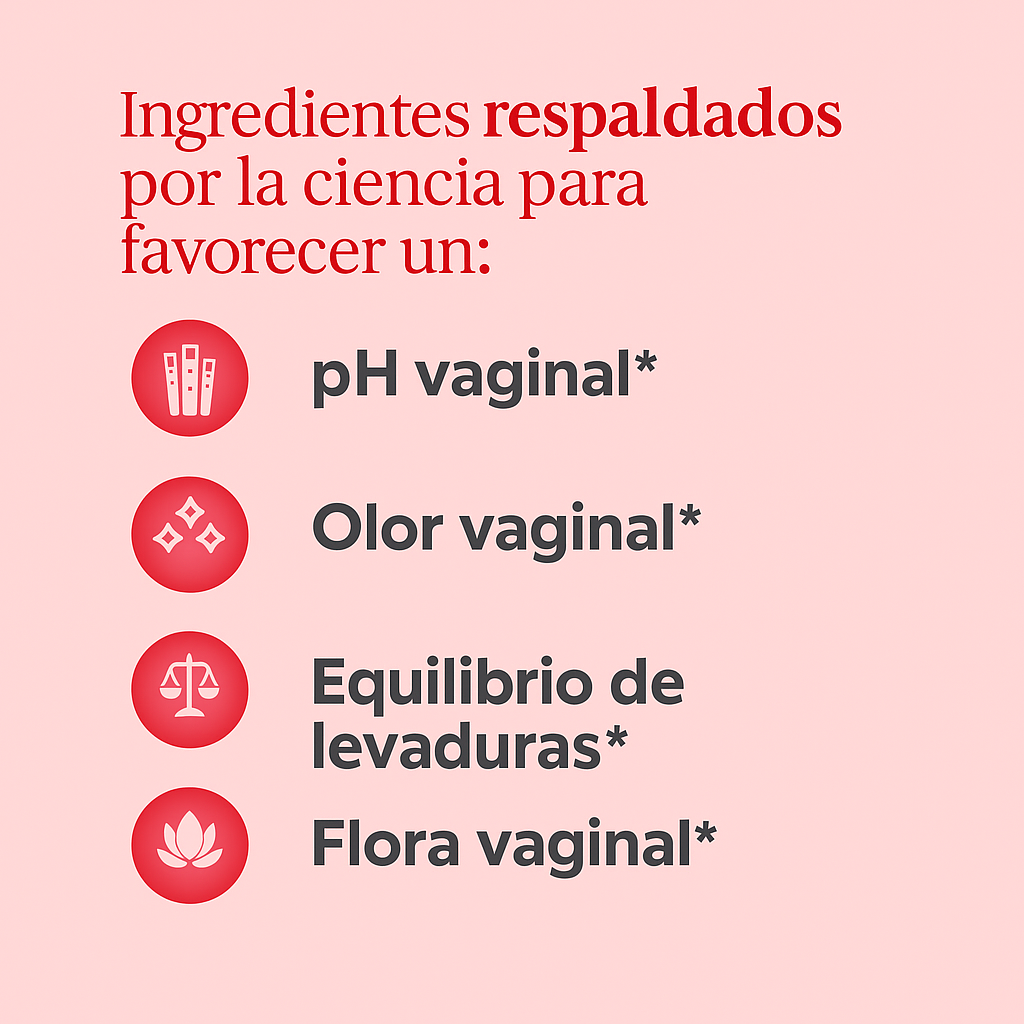 URO Vaginal Probiotic 60 Cápsulas – Probiótico Vaginal para Equilibrar pH, Flora Íntima y Bienestar Femenino