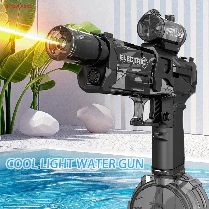 PISTOLA DE AGUA ELÉCTRICA CON LUCES LED