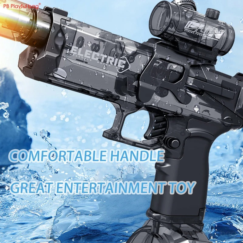PISTOLA DE AGUA ELÉCTRICA CON LUCES LED