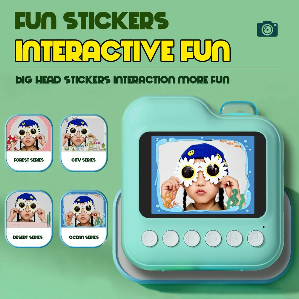 CÁMARA INFANTIL CON IMPRESIÓN INSTANTÁNEA