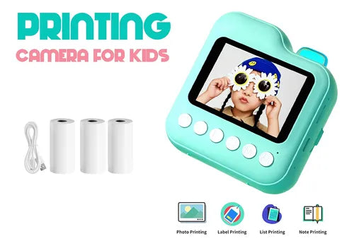 CÁMARA INFANTIL CON IMPRESIÓN INSTANTÁNEA