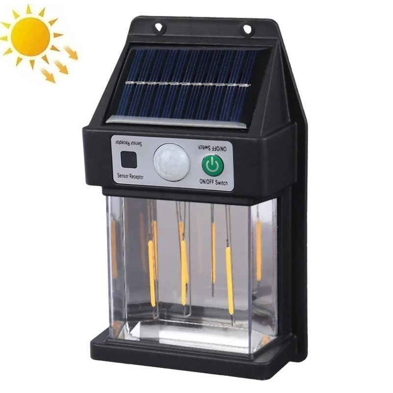LÁMPARA SOLAR LED CON SENSOR DE MOVIMIENTO
