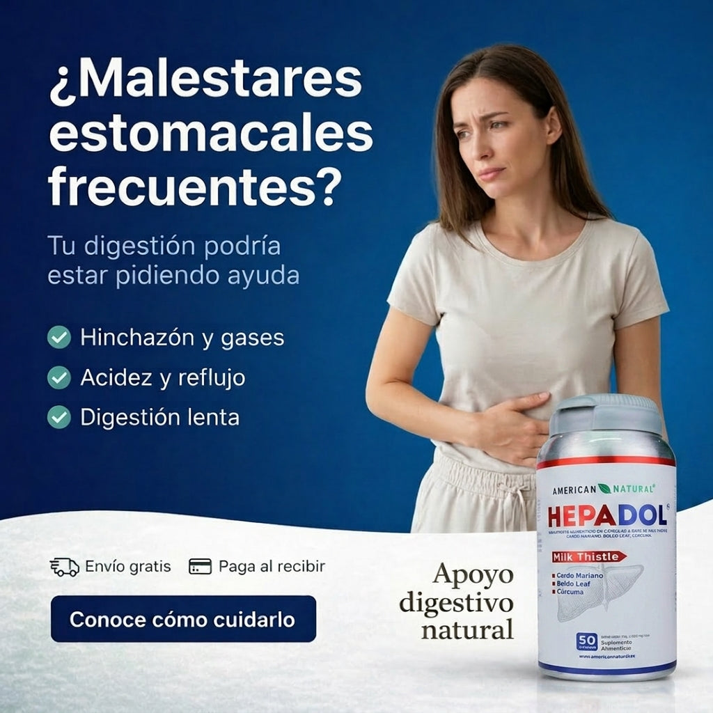 Hepadol American Natural | Apoyo Hepático y Salud del Hígado