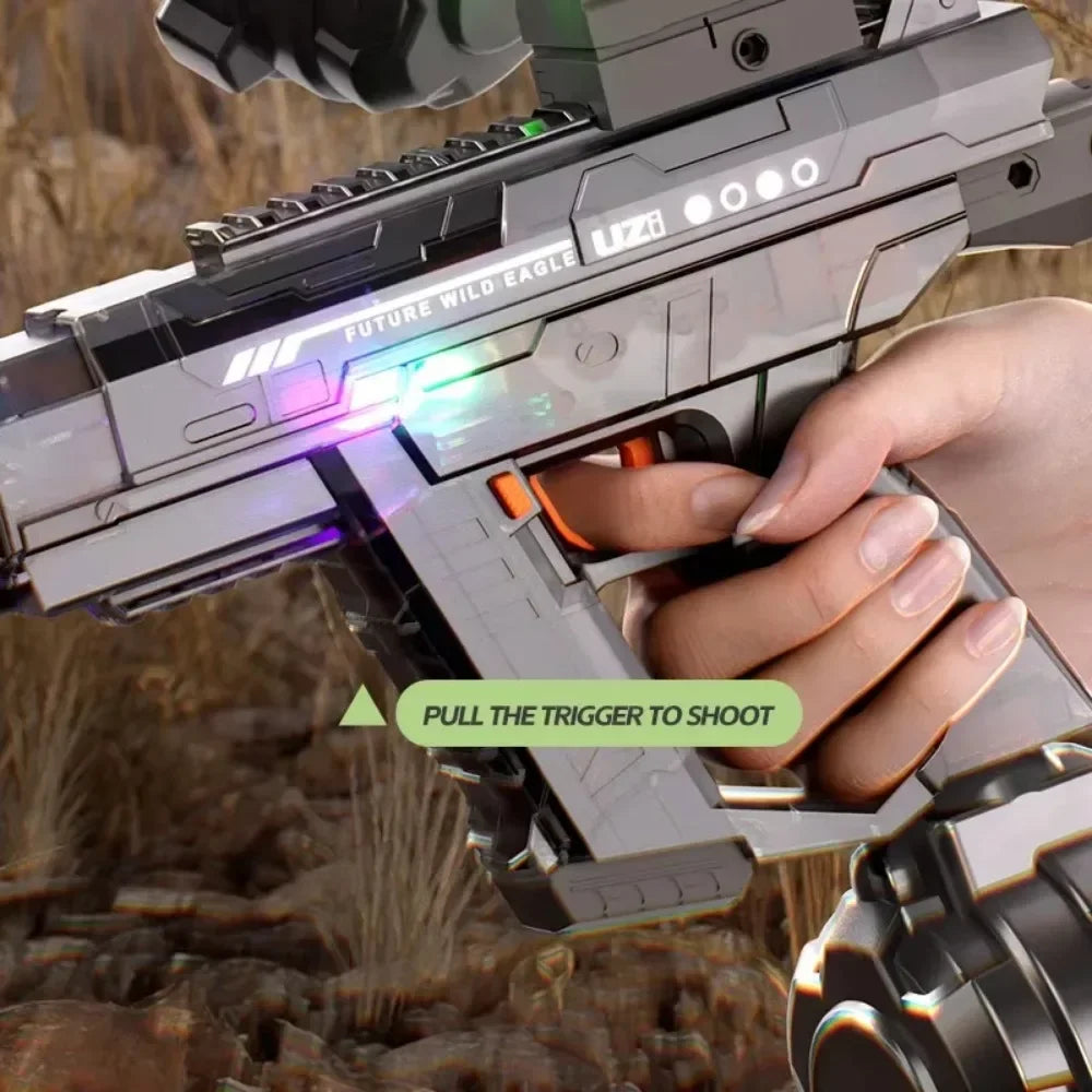 PISTOLA DE AGUA UZI ELÉCTRICA