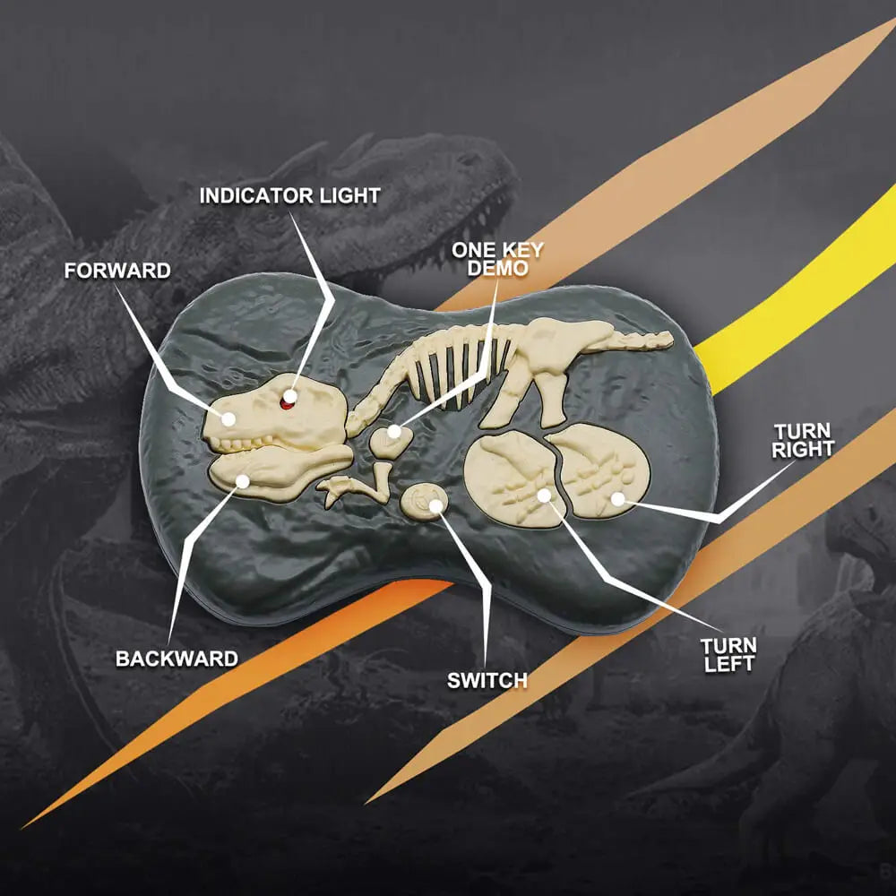 DINOSAURIO VELOCIRAPTOR CON CONTROL REMOTO
