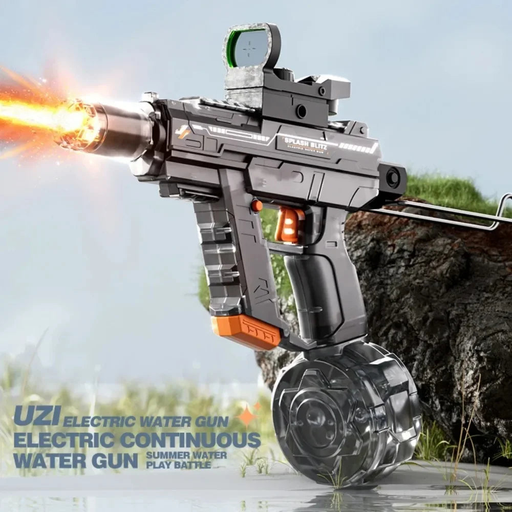 PISTOLA DE AGUA UZI ELÉCTRICA