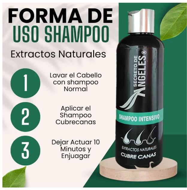 SHAMPOO ANTICANAS SECRETO DE ANGELES