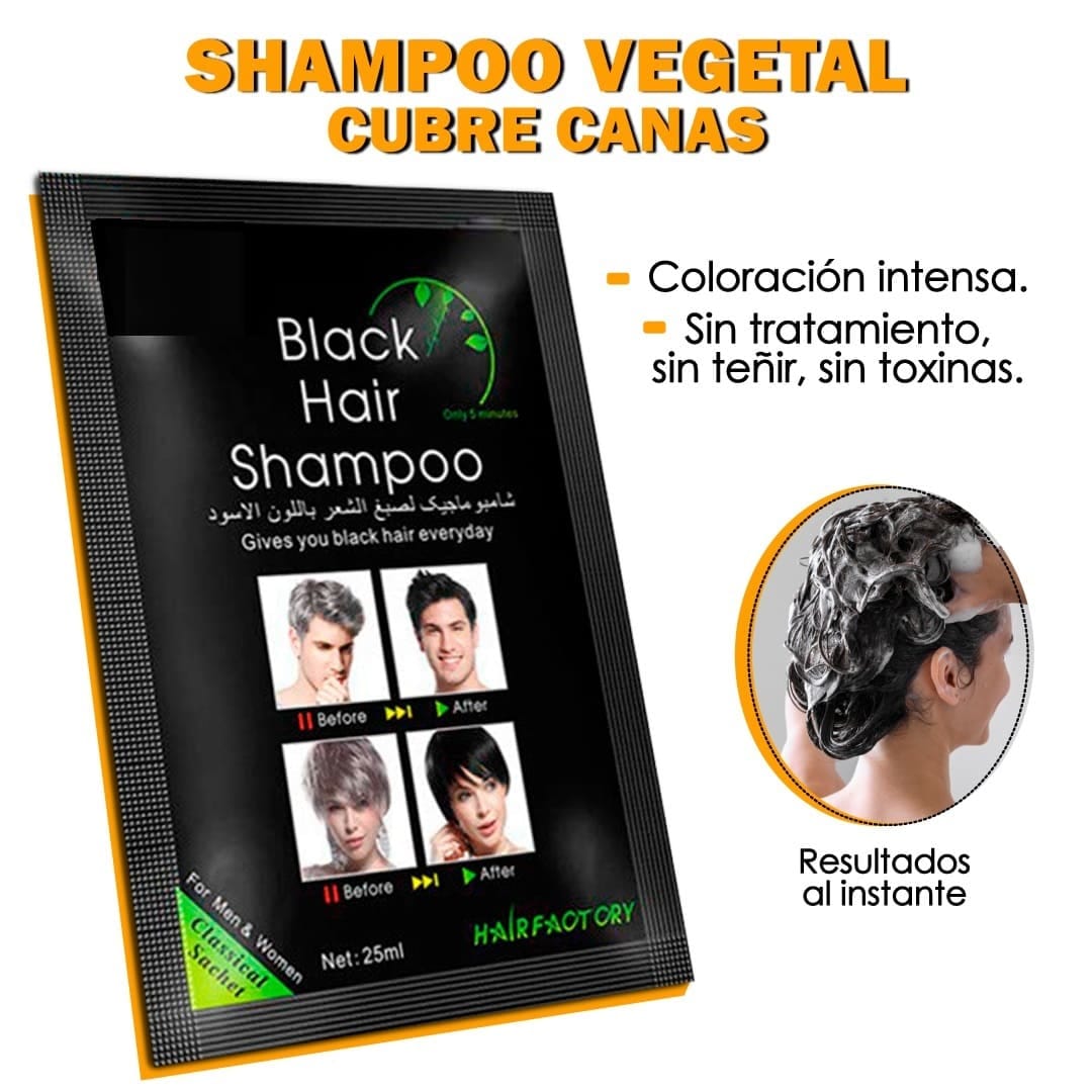 SHAMPOO ANTICANAS DEXE NEGRO