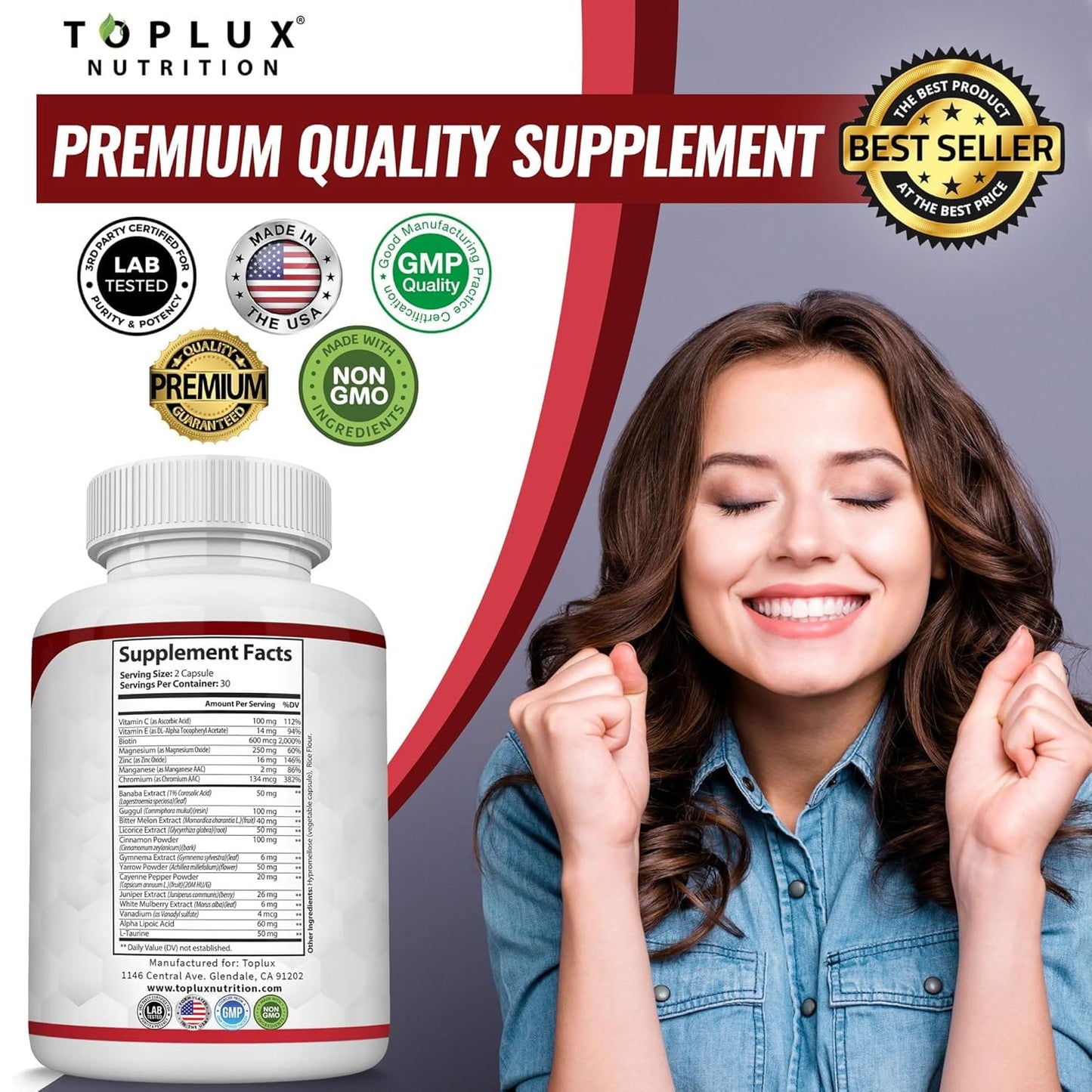BLOOD SUGAR - NIVELES SALUDABLES 60 CAP