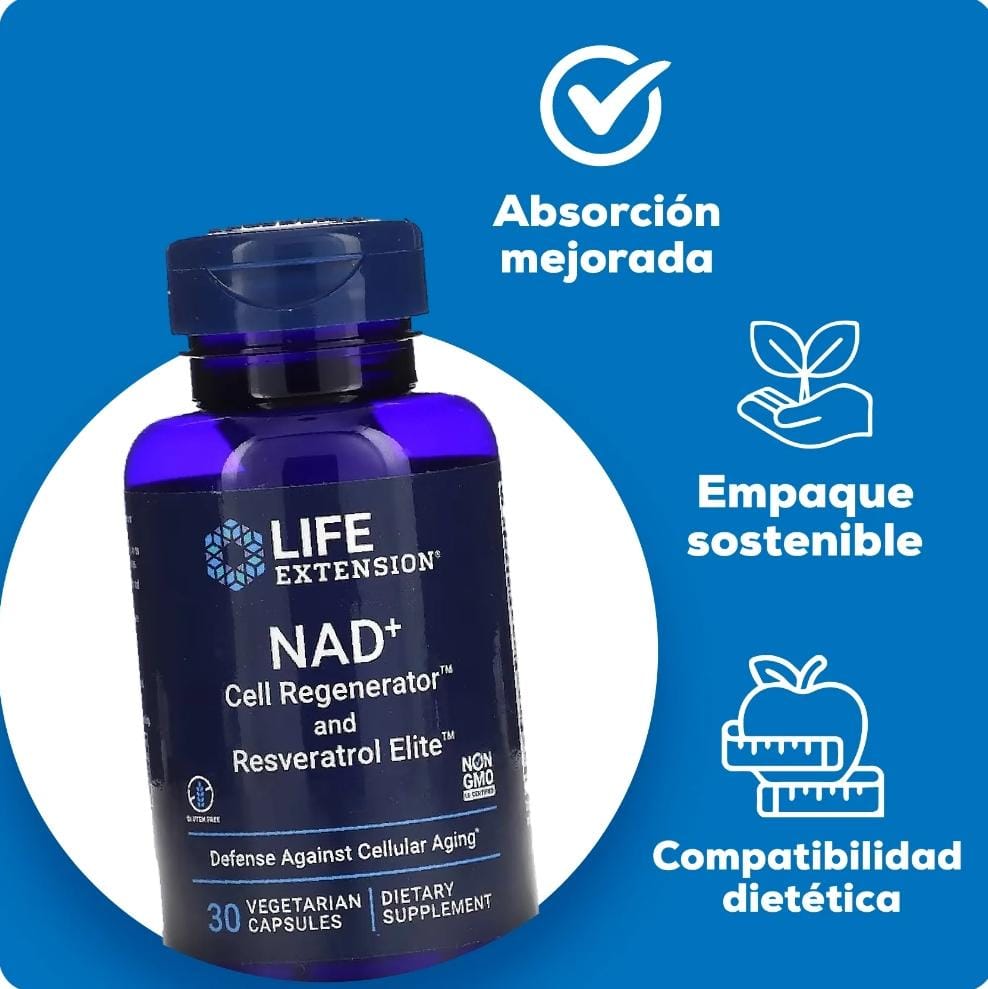 NAD PLUS Y RESVERATROL