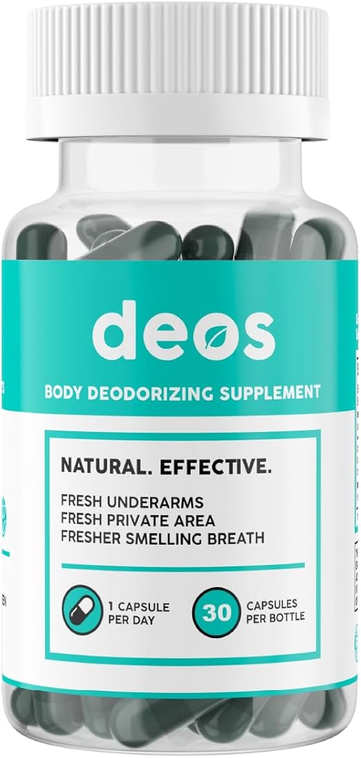 DESODORANTE DEOS - 30 CAPSULAS RECUBIERTAS