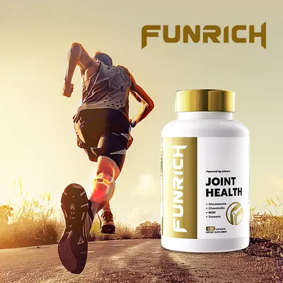 Joint Health con Glucosamina, Condroitina, MSM y Cúrcuma – 60 Cápsulas | Soporte y Recuperación Articular