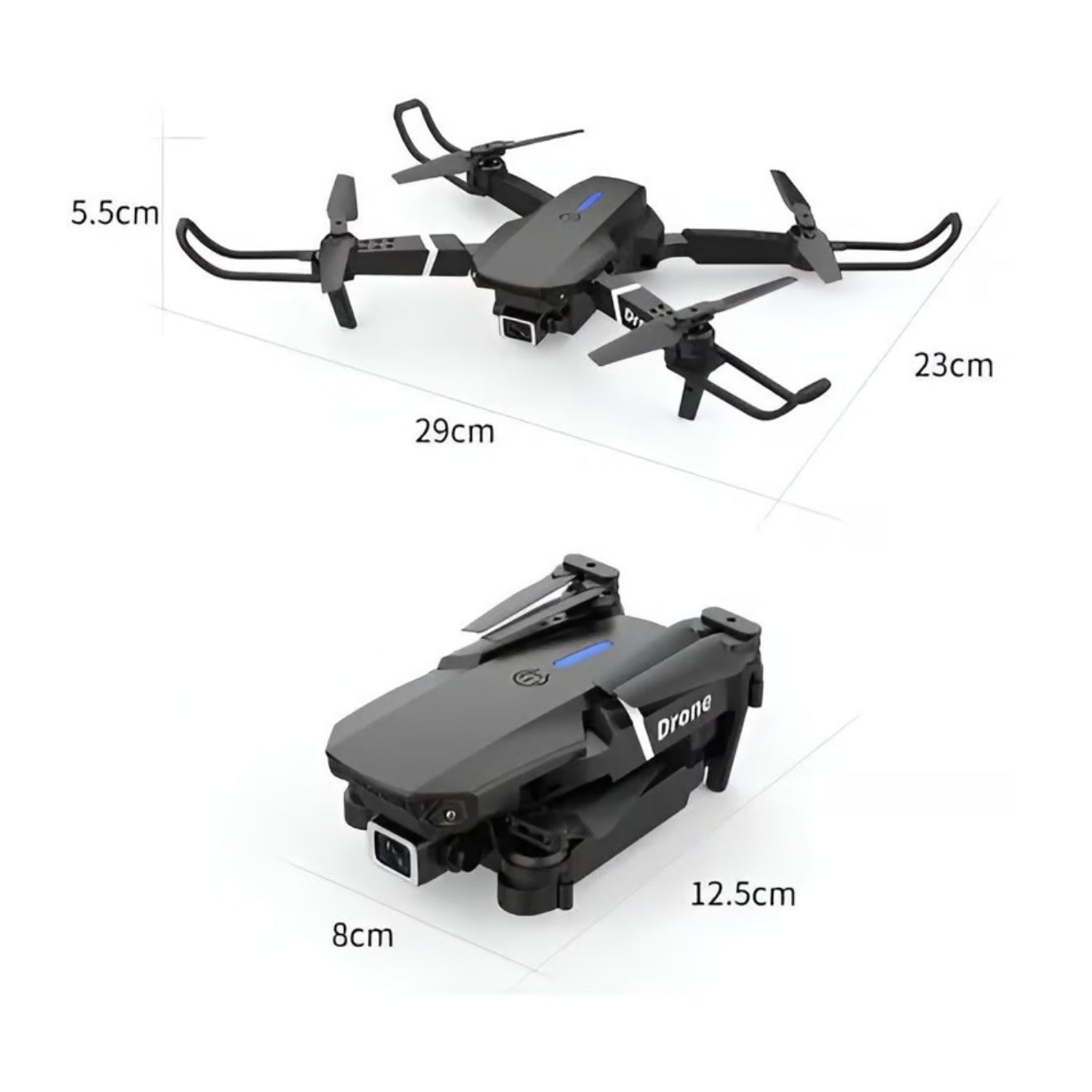 DRONE E88 CON DOBLE CAMARA HD