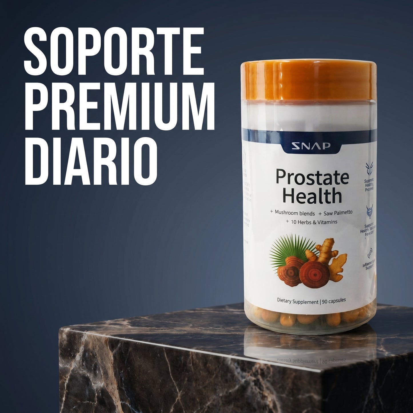 Prostate Health 90 Cápsulas | Apoyo Integral para la Salud Prostática