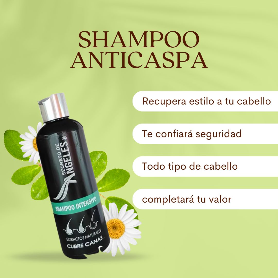 SHAMPOO ANTICANAS SECRETO DE ANGELES