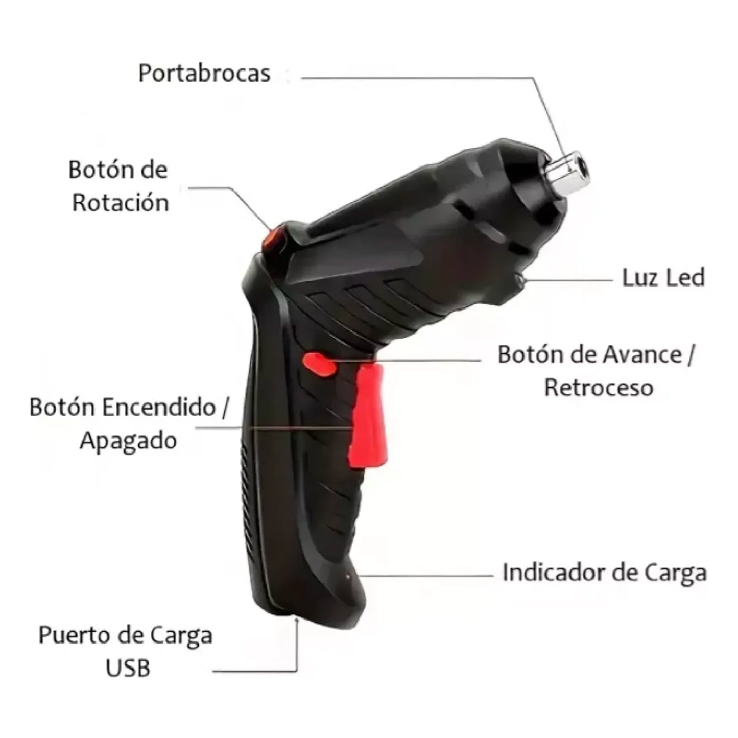 DESTORNILLADOR ELÉCTRICO INALÁMBRICO
