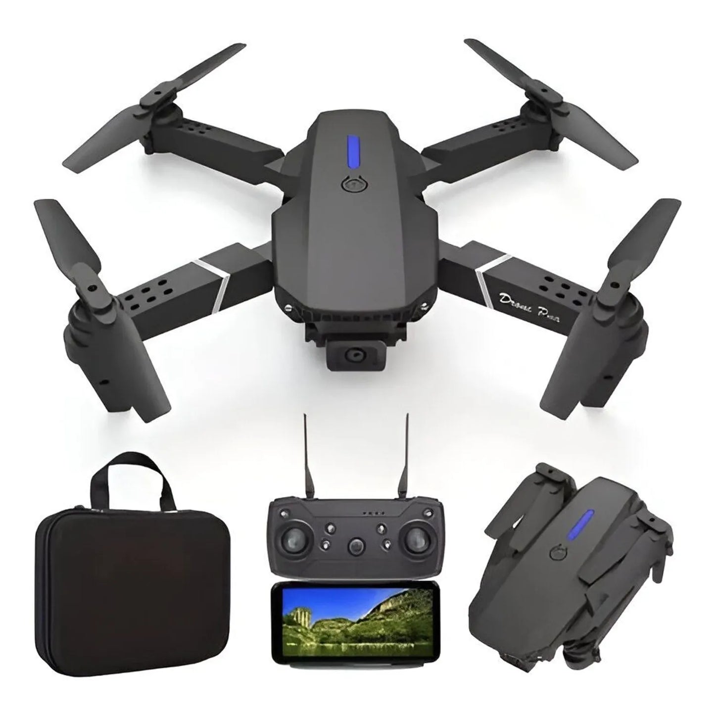 DRONE E88 CON DOBLE CAMARA HD