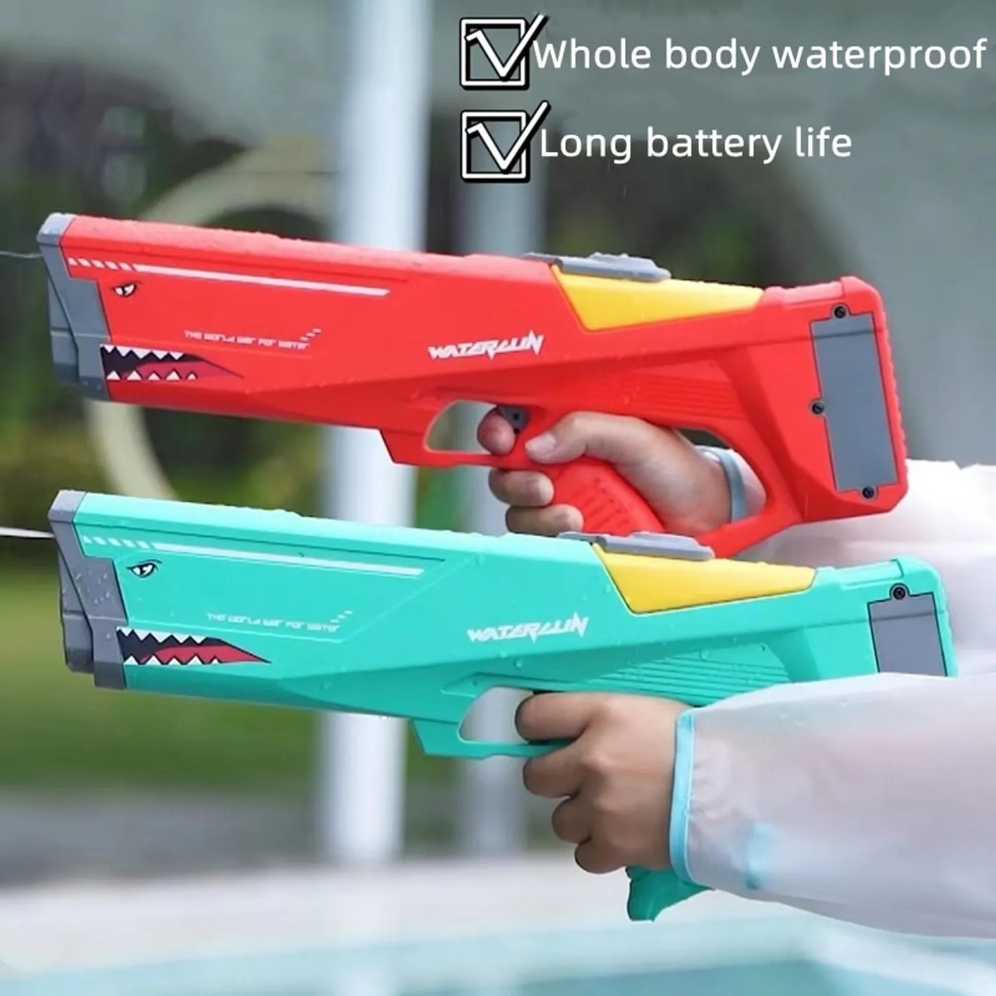 LA PISTOLA DE AGUA SHARK