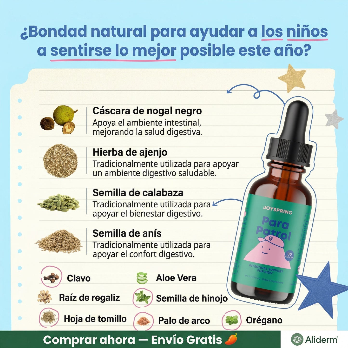 Gotas Naturales Para Limpieza Digestiva 🌿 | Equilibrio Intestinal Fácil | Para Patrol Perú