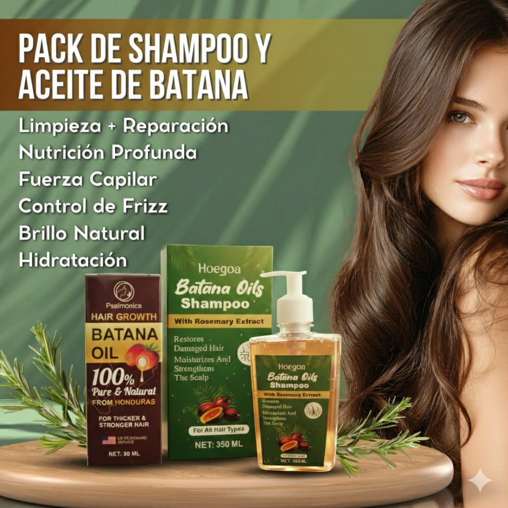 PACK BATANA: SHAMPOO + SERUM