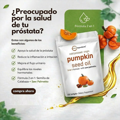 PUMPKIN SEED OIL CALABAZA 150 CAPSULAS