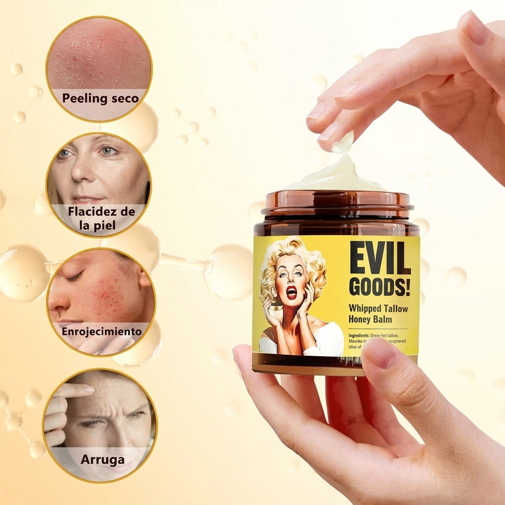 Bálsamo de Sebo de Res EVIL GOODS | Hidratación Profunda para Piel Seca