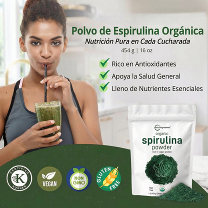 ORGANIC SPIRULINA POWDER