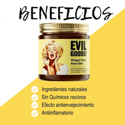 Bálsamo de Sebo de Res EVIL GOODS | Hidratación Profunda para Piel Seca