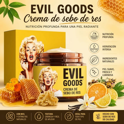 Bálsamo de Sebo de Res EVIL GOODS | Hidratación Profunda para Piel Seca