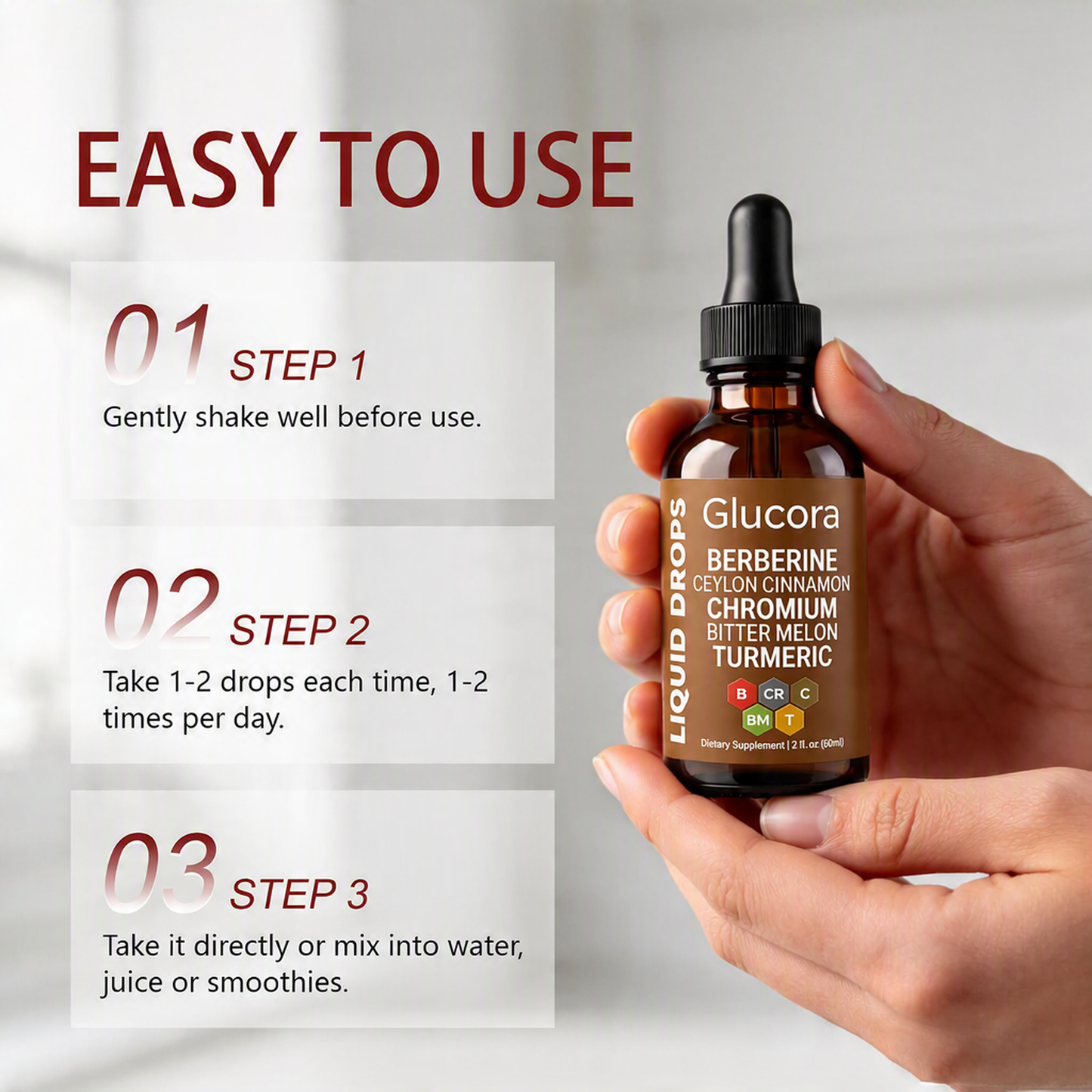 GLUCORA LIQUID DROPS