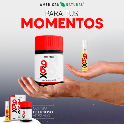 XOXO Premium Kit para Hombres | Vitalidad y Confianza Masculina