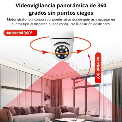 FOCO CAMARA HD GIRATORIO 360°