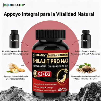 SHILAJIT PRO MAX + K2 + D3