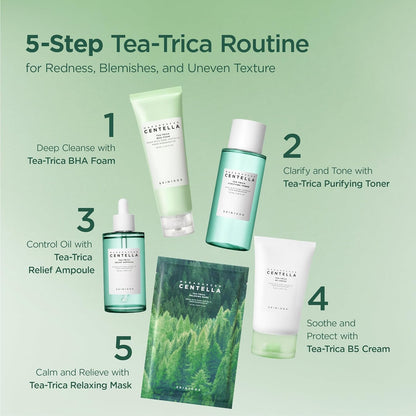 Ampolla Calmante de Centella Asiática y Tea Tree 30ml | Ayuda a Calmar Brotes y Enrojecimiento