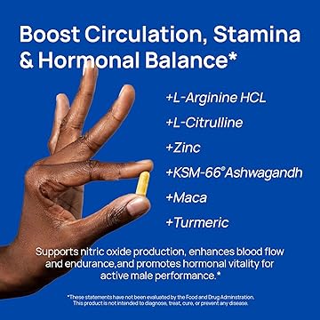 NAD+ Complejo Masculino con Resveratrol, CoQ10 y Ashwagandha – 60 Cápsulas | Soporte Celular y Hormonal