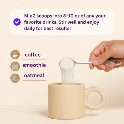 Multi Collagen Peptides 454 g – Colágeno Tipos I, II, III, V y X con Biotina, Vitamina C y Ácido Hialurónico | Piel, Cabello y Articulaciones