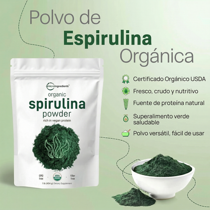 ORGANIC SPIRULINA POWDER