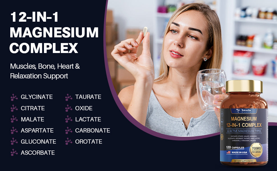 12 IN 1 MAGNESIUM COMPLEX CAPSULES