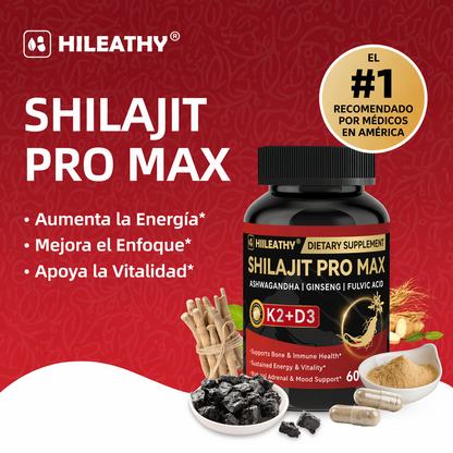 SHILAJIT PRO MAX + K2 + D3