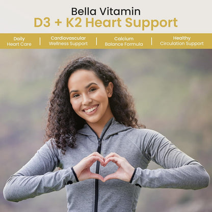 Bella All Natural Vitamina D3 K2 con Omega 3 - MCT Oil