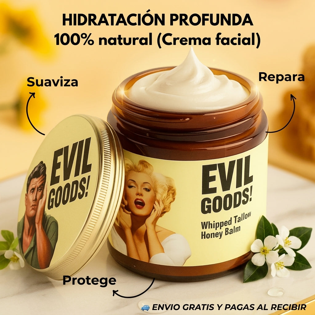 Bálsamo de Sebo de Res EVIL GOODS | Hidratación Profunda para Piel Seca