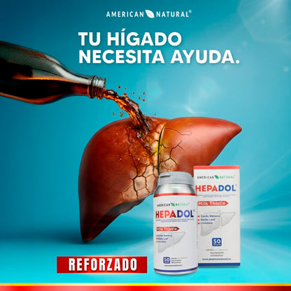 Hepadol American Natural | Apoyo Hepático y Salud del Hígado