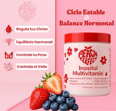 Peach Perfect Multivitamínico de Inositol | Omega 3, Zinc y Vitamina D3