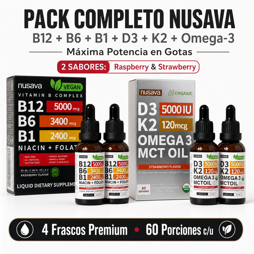 PACK NUSAVA BIENESTAR TOTAL