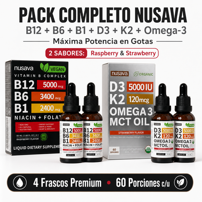 PACK NUSAVA BIENESTAR TOTAL