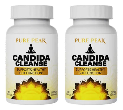 Candida Cleanse | Limpieza Intestinal y Equilibrio de Flora + Probióticos 60 Cápsulas