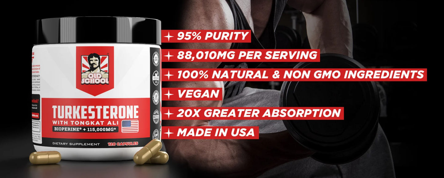 TURKESTERONE OLD SCHOOL LABS