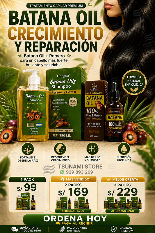 PACK BATANA: SHAMPOO + SERUM